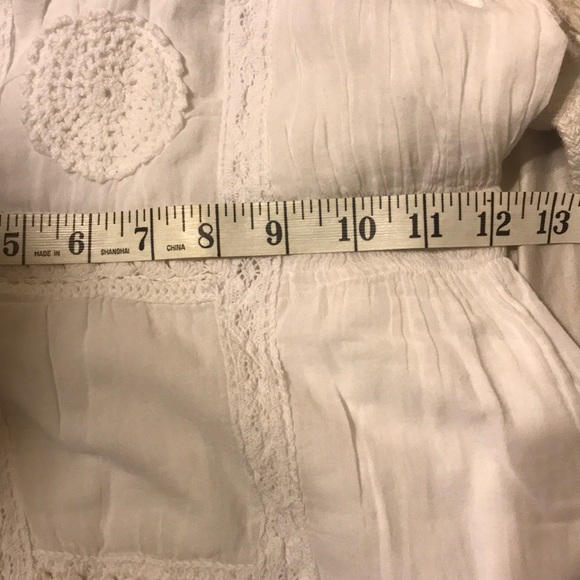 Solitaire • Flutter Sleeve Crochet Boho - Picture 5 of 6